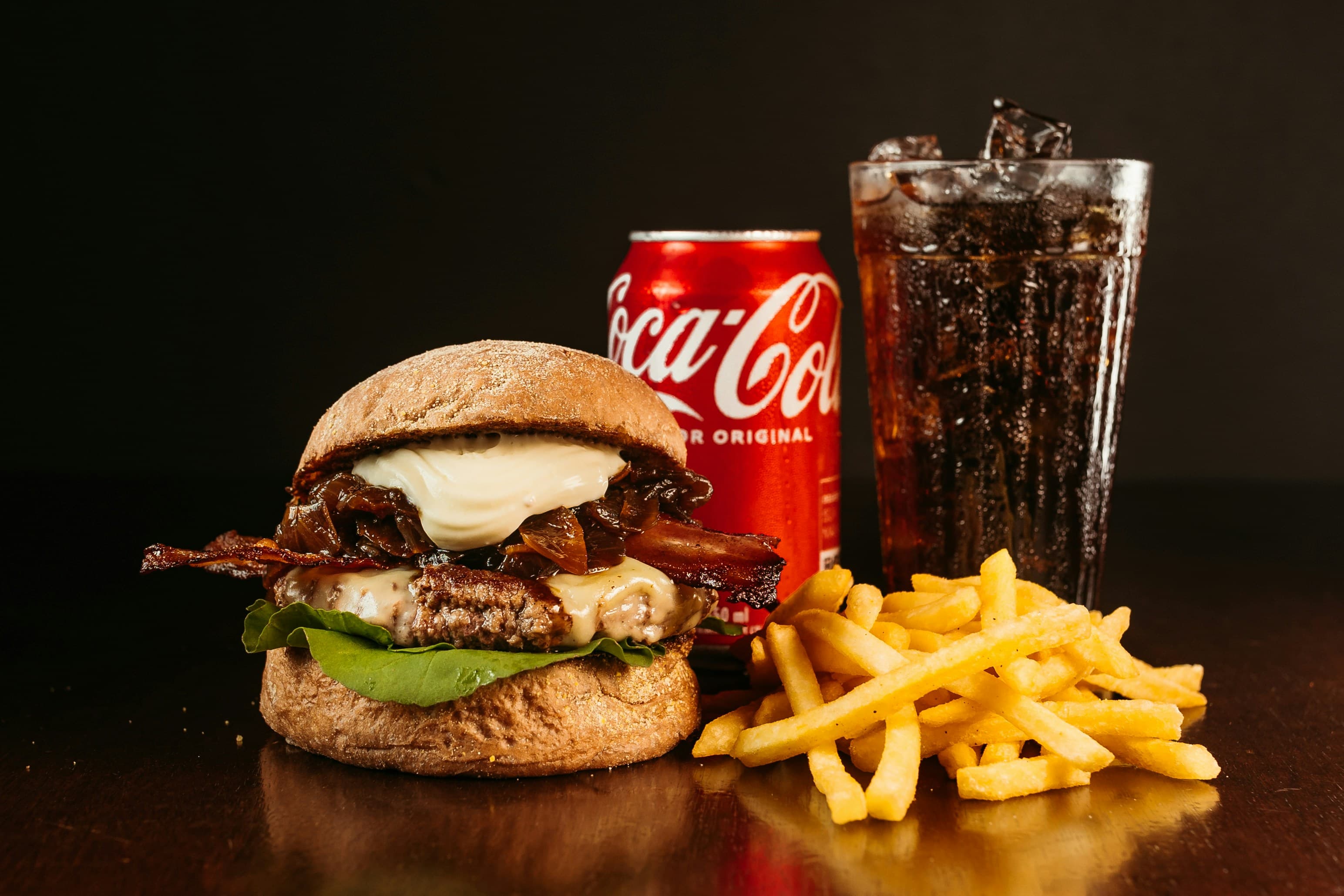 Boss burger & baguette hero background